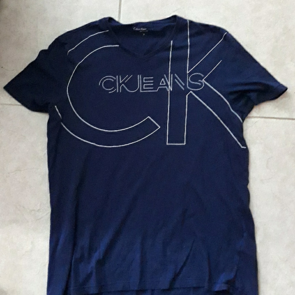 Navy blue Calvin Klein shirt
